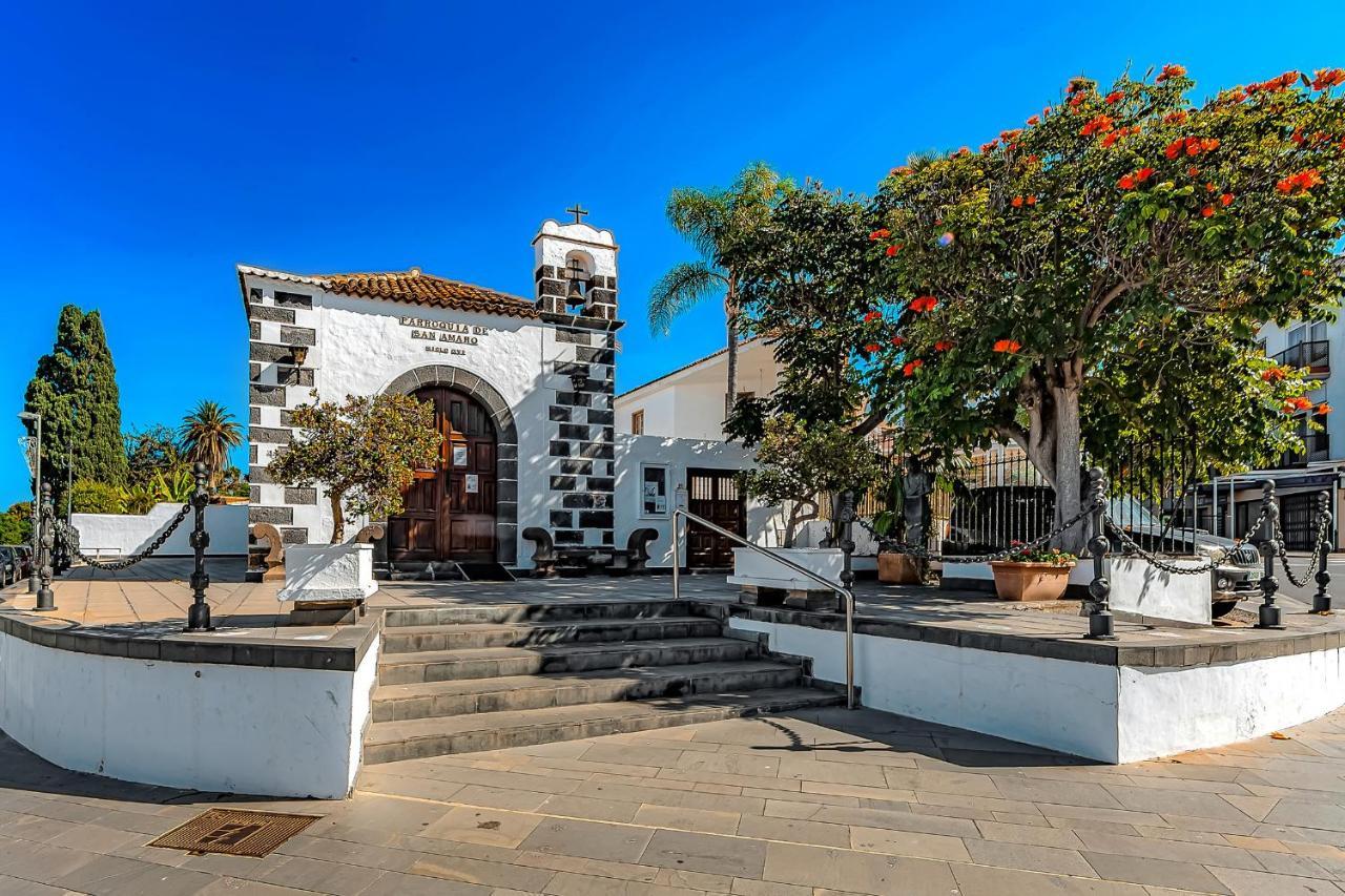 푸에르토 드 라 크루즈 Terraza Con Vistas Al Teide 2 아파트 외부 사진